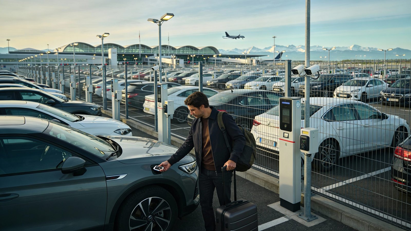 Parking Voiture Aéroport Genève